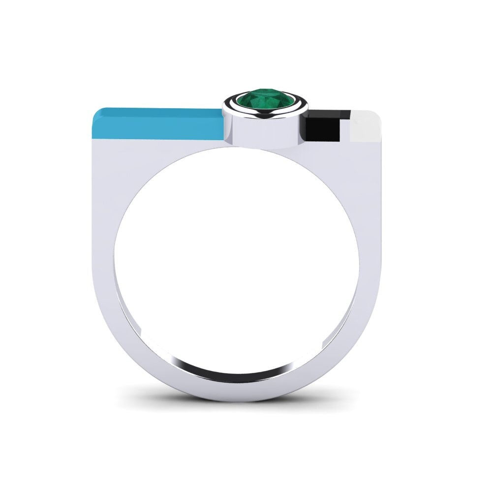 Smaragd Ring Fjel