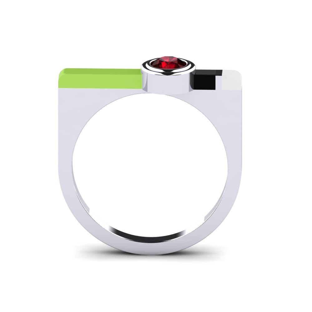 Granat Ring Fjel