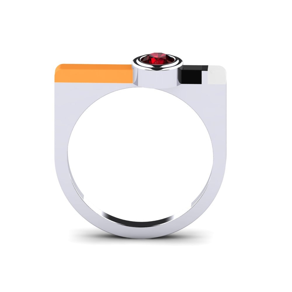 Granat Ring Fjel