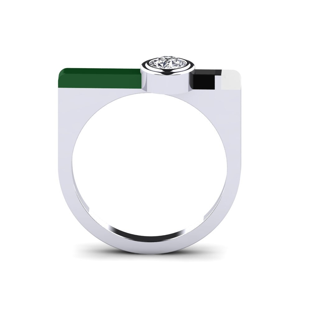 Labor-gezüchteter Diamant Ring Fjel
