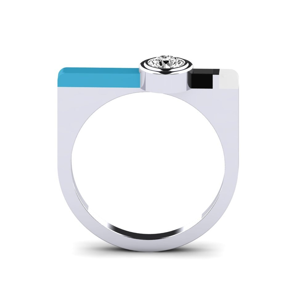 Moissanit Ring Fjel