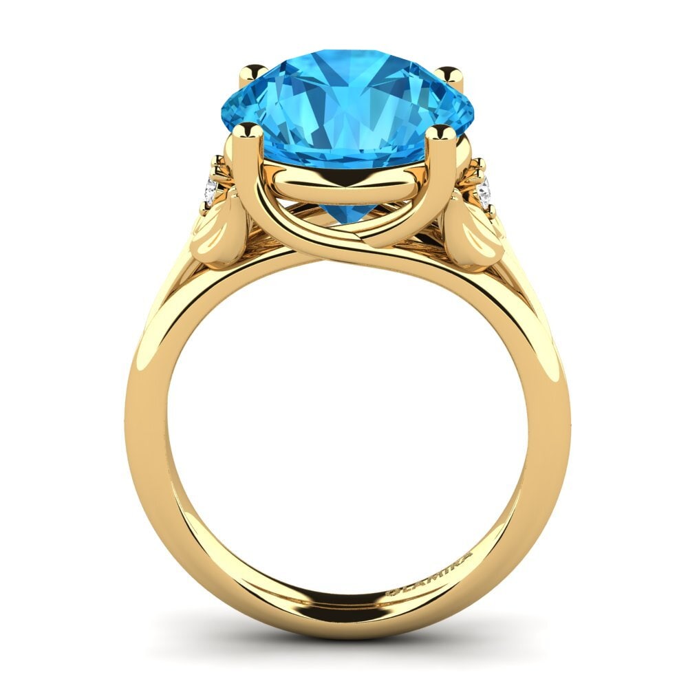 18ct Yellow Gold Ring Florrie