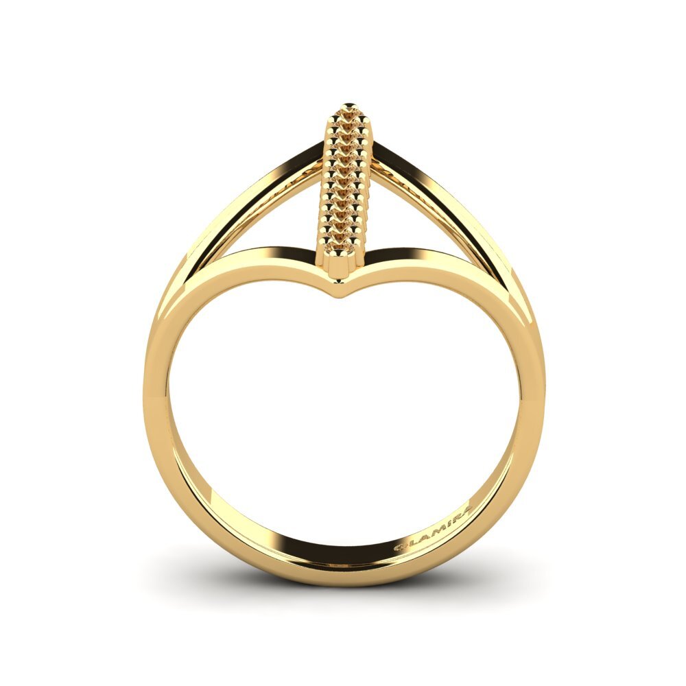 Brauner Diamant Ringe Flossie