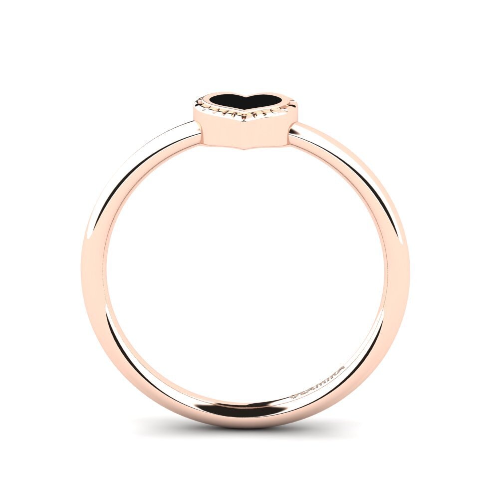 14ct Rose Gold Ring Foiled