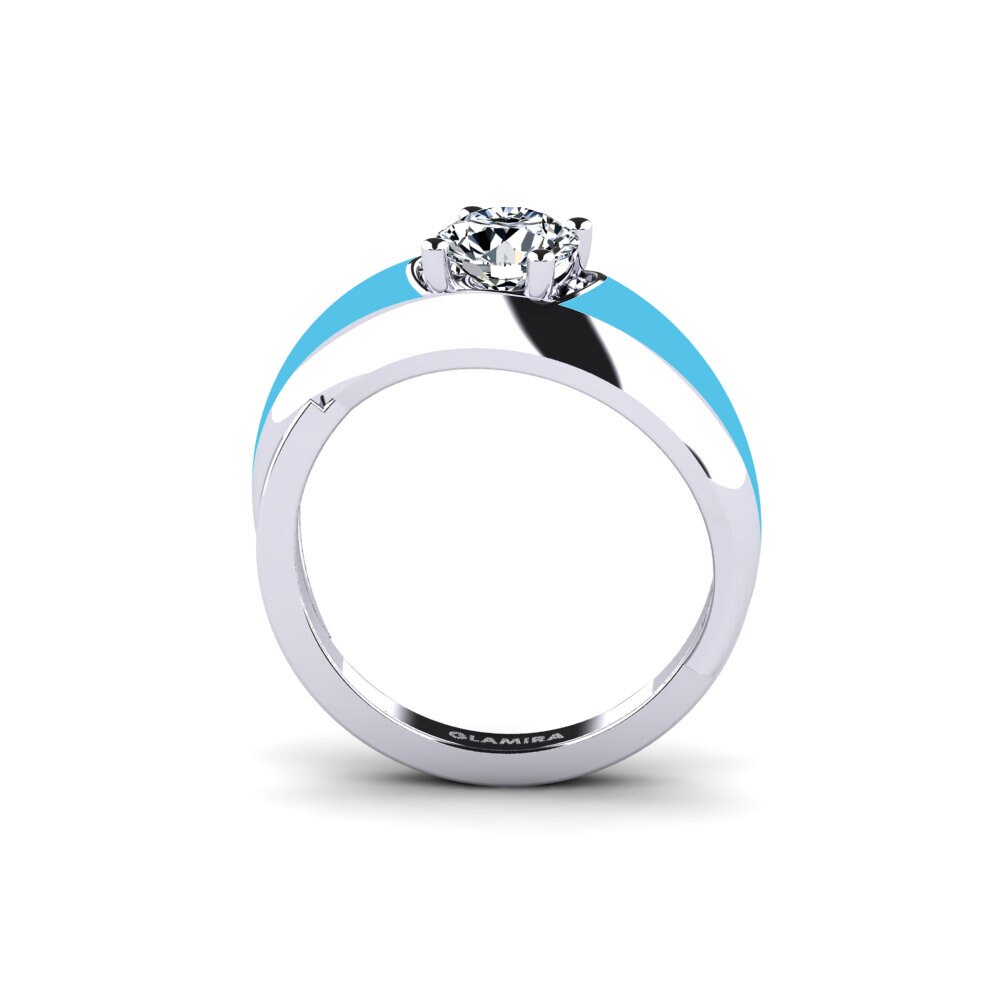 950 Platin Ring Foldent