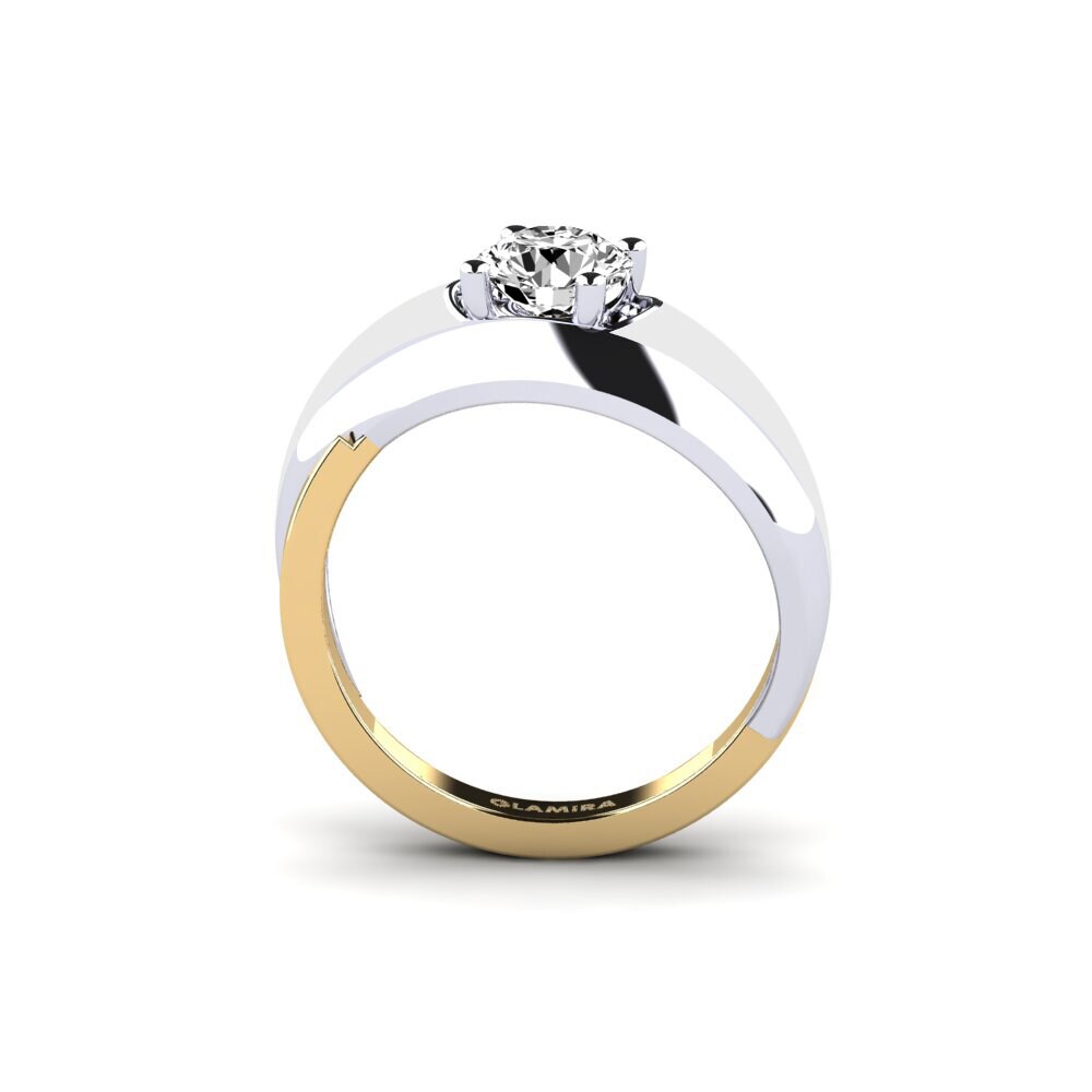 Moissanit Ring Foldent