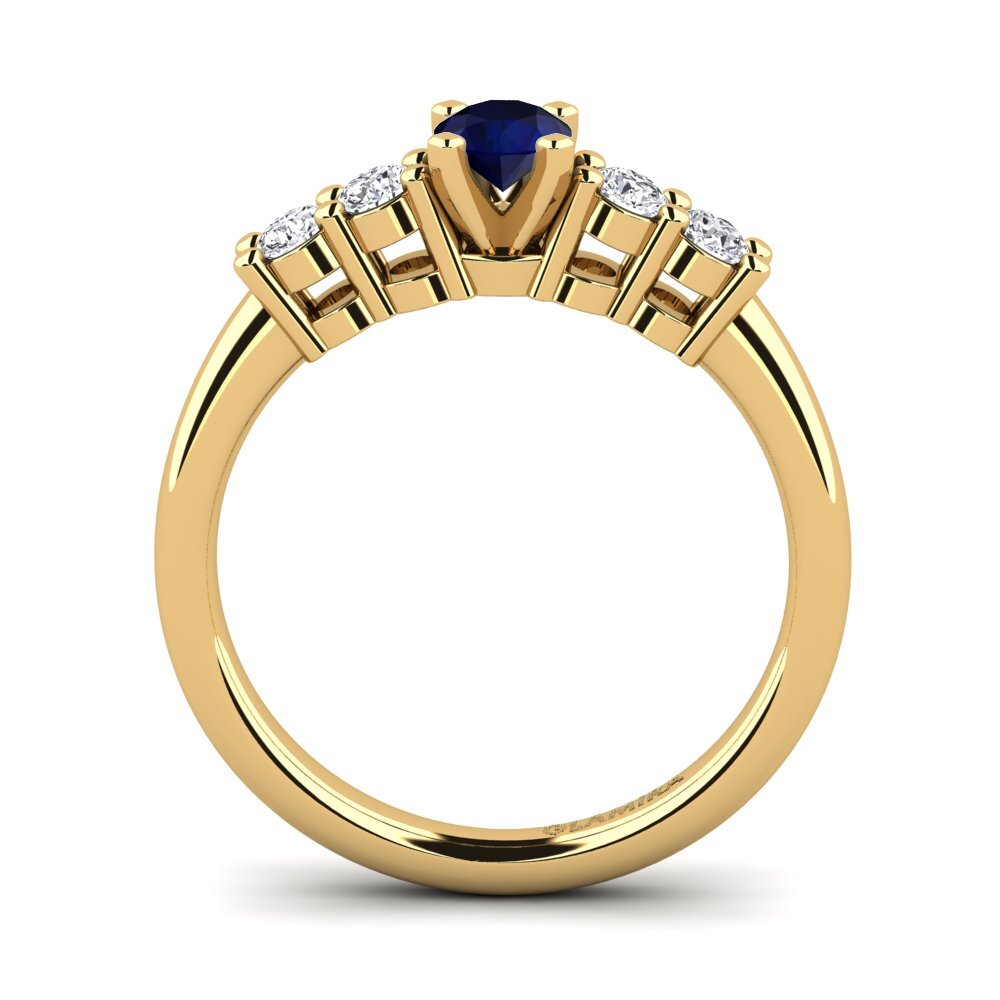 Sapphire Engagement Ring Fonda