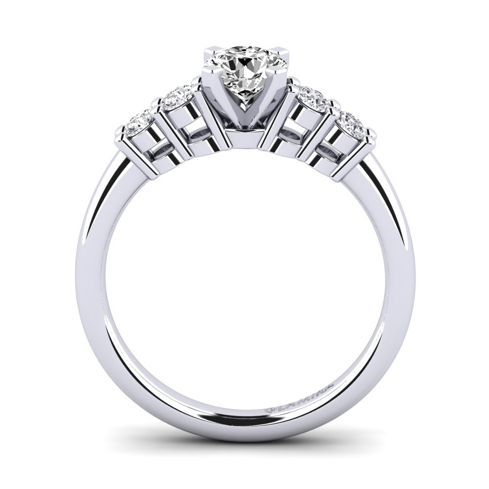 Moissanite Engagement Ring Fonda 0.5 crt