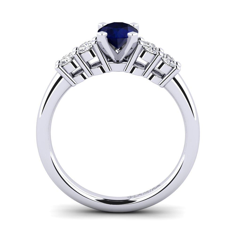Sapphire Engagement Ring Fonda 0.5 crt