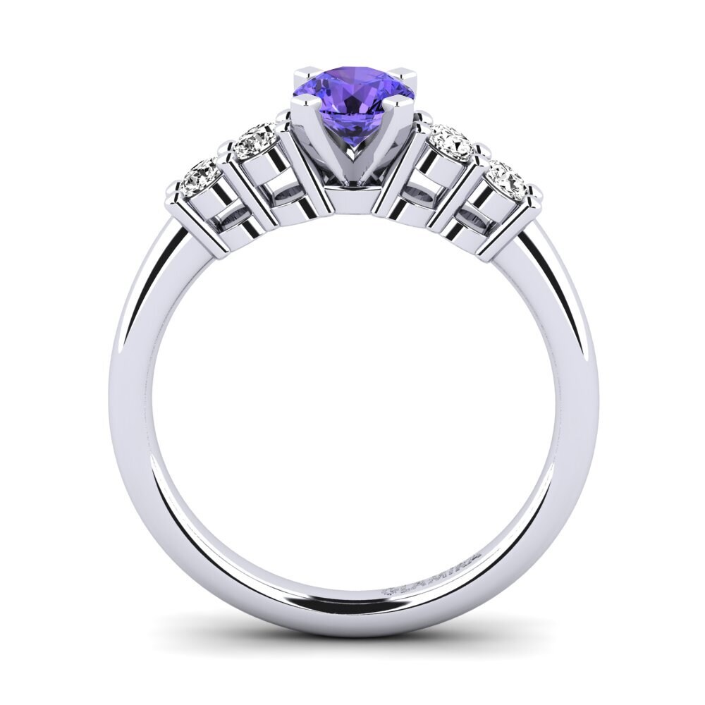 Tanzanite Engagement Ring Fonda 0.5 crt