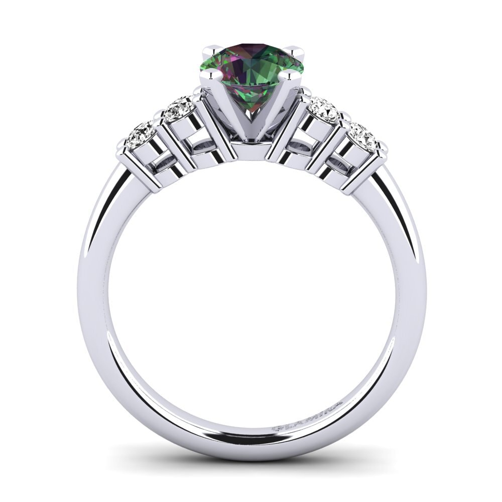 Mystic Topaz Engagement Ring Fonda 0.8 crt