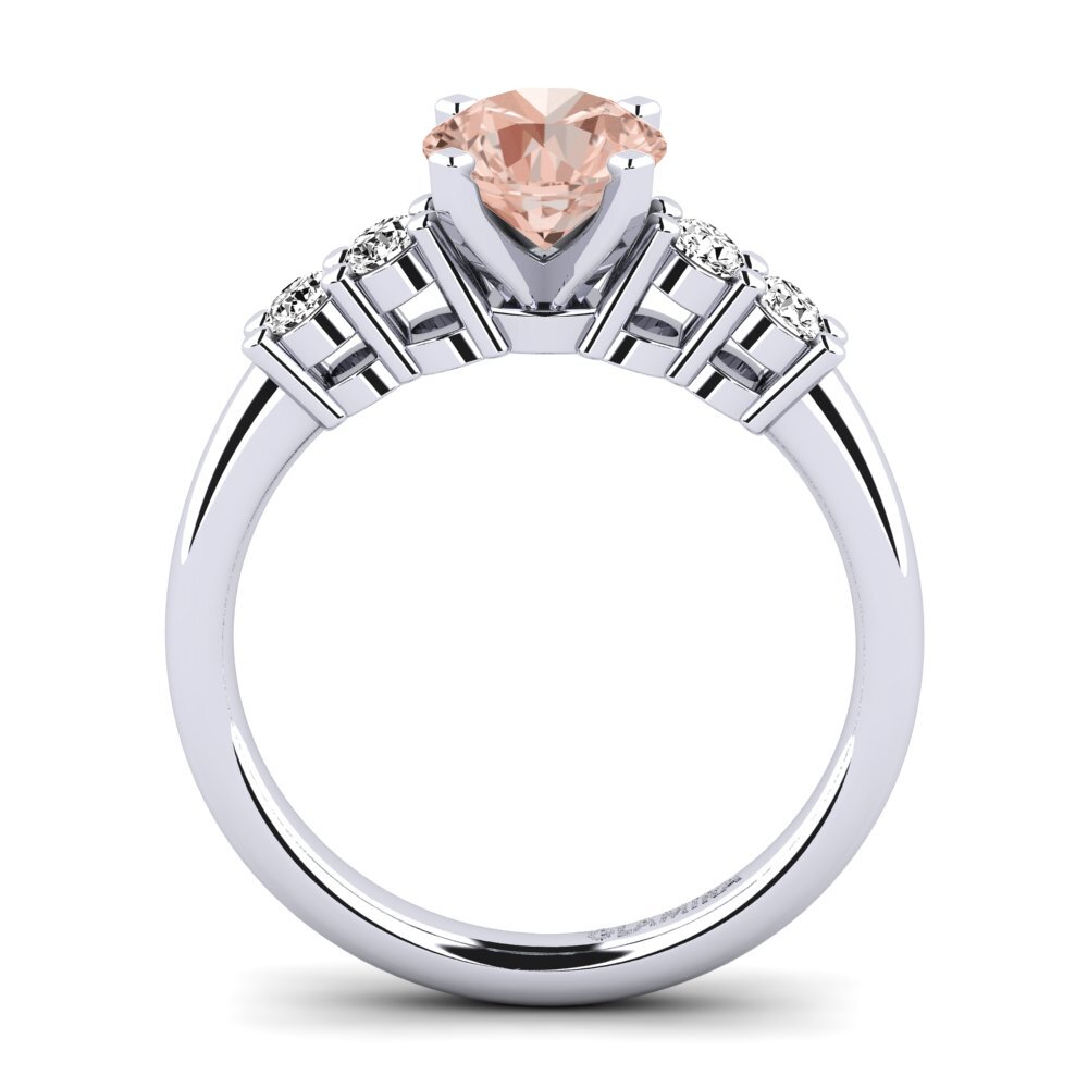 Morganite Engagement Ring Fonda 1.0 crt