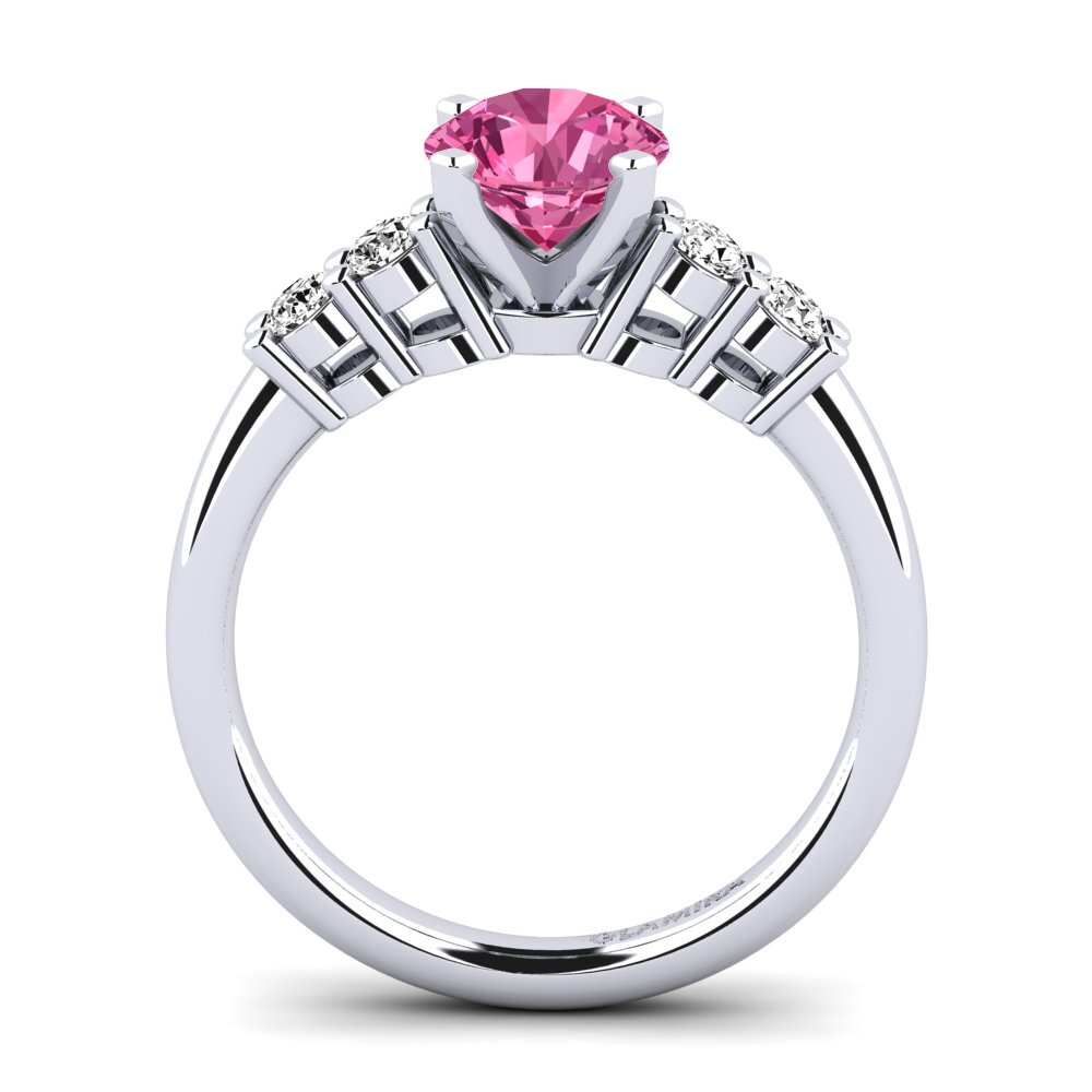 Rosa Turmalin Verlobungsring Fonda 1.0 crt