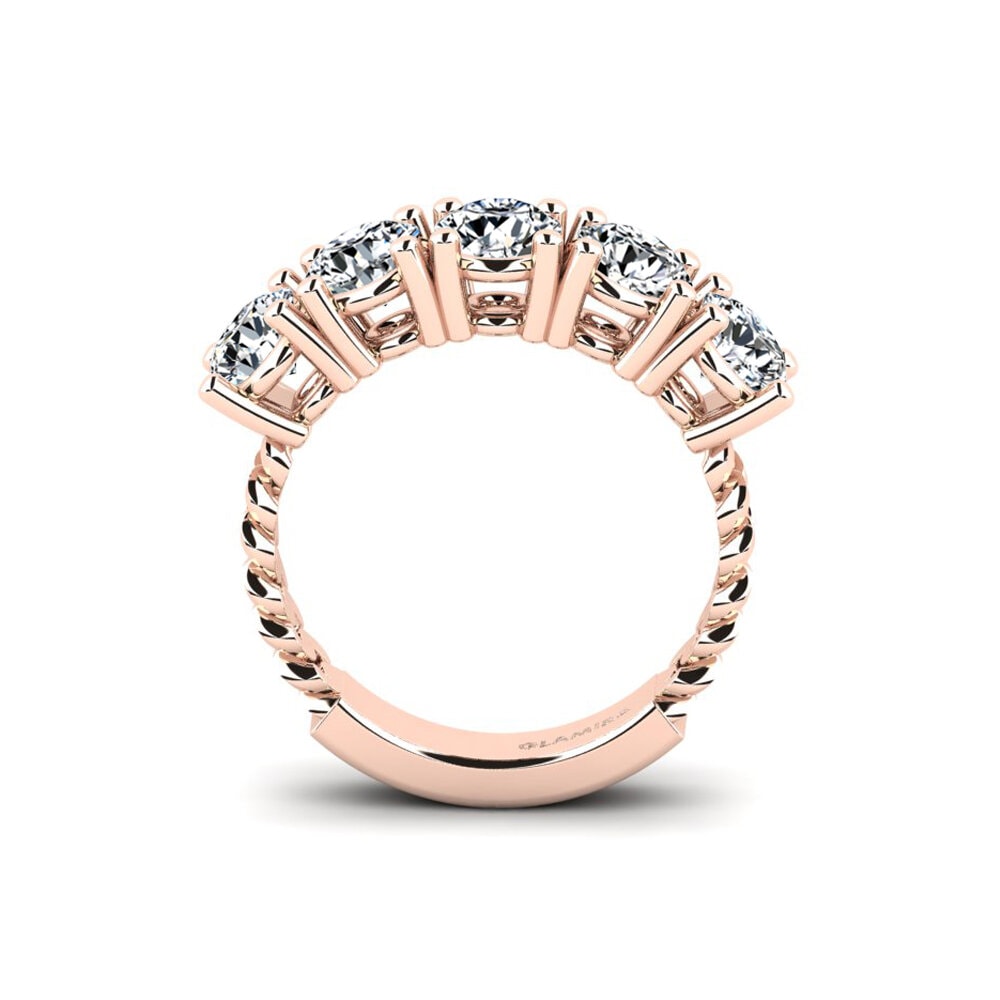 18ct Rose Gold Engagement Ring Forxz