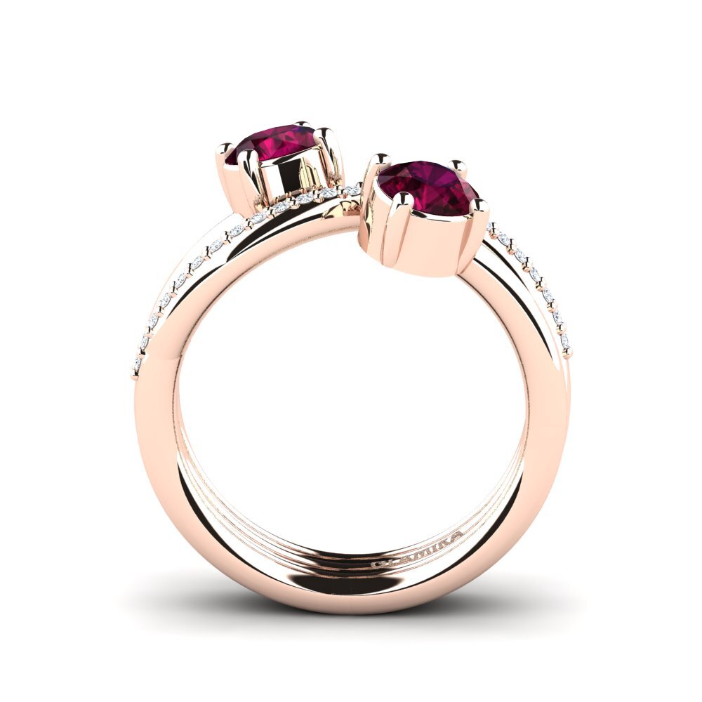 Rhodolite Garnet Ring Fredith