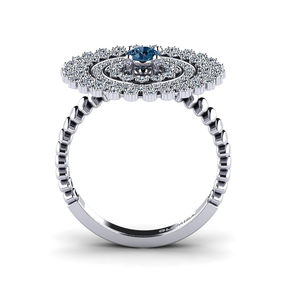 Blauer Diamant Ring Freona