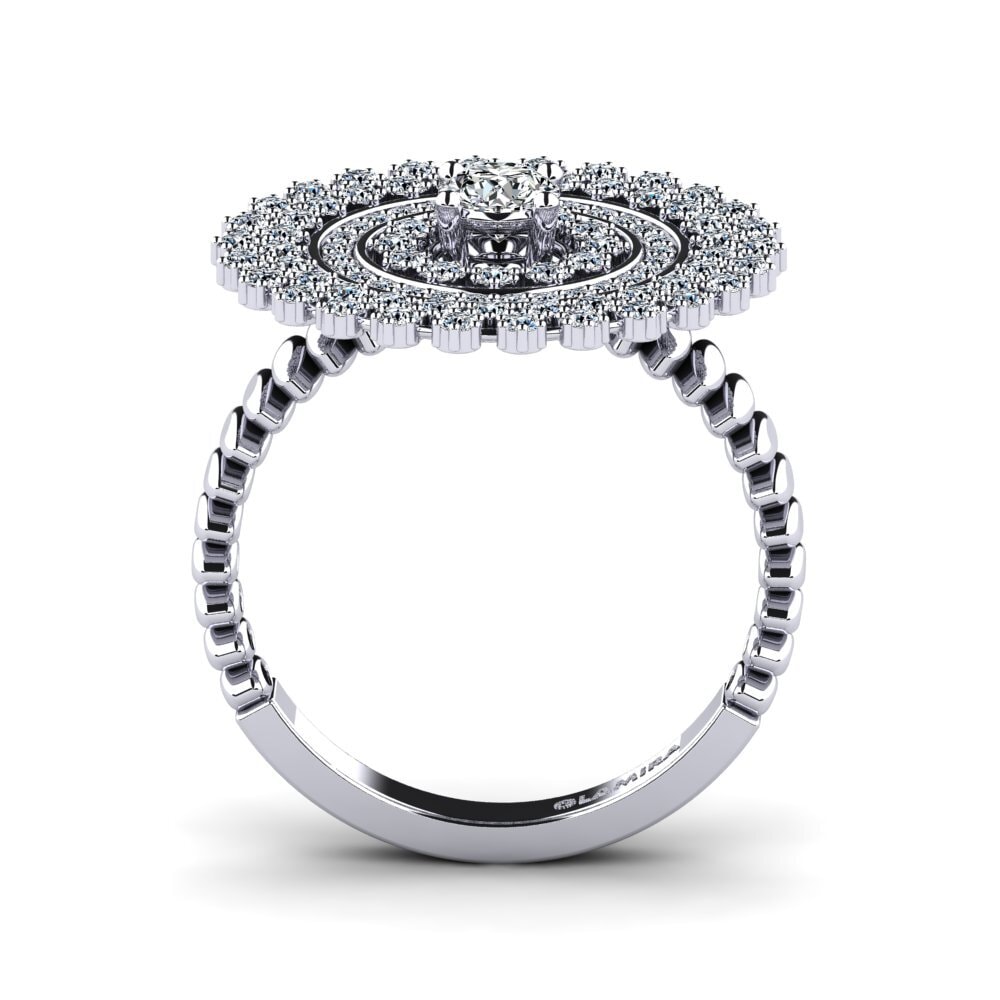 950 Platin Ring Freona