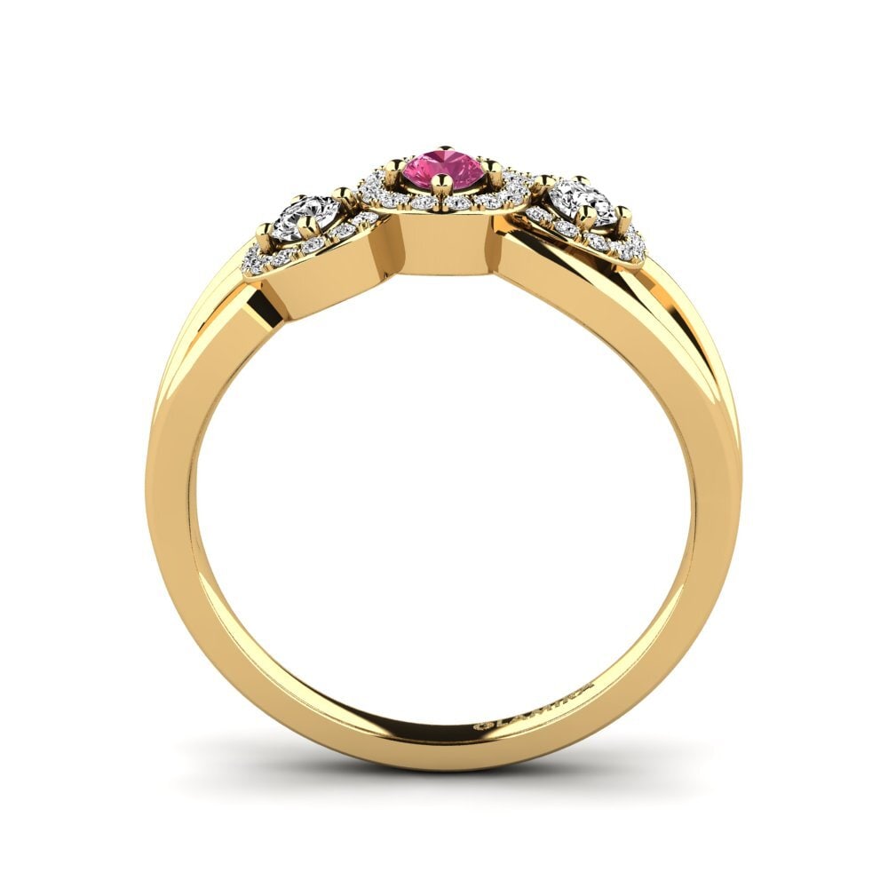 Pink Tourmaline Ring Frida