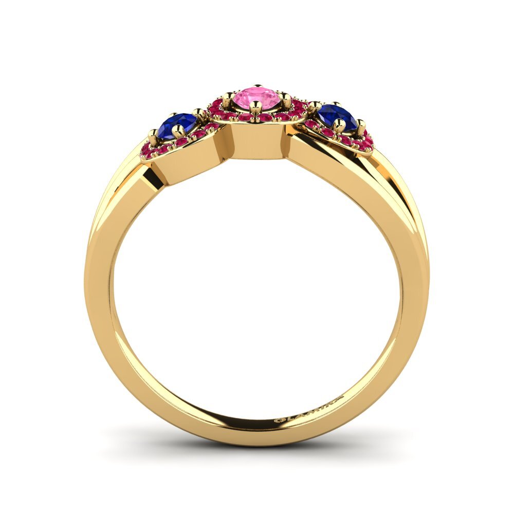 Pink Sapphire Ring Frida