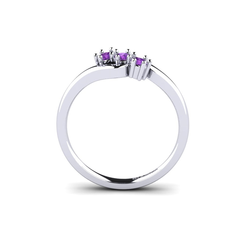 Amatista Anillo de compromiso Ivy