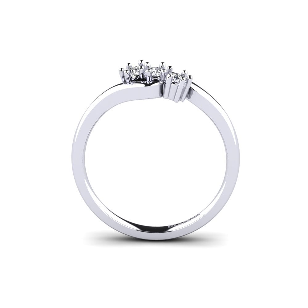 Moissanite Anel de Noivado Ivy