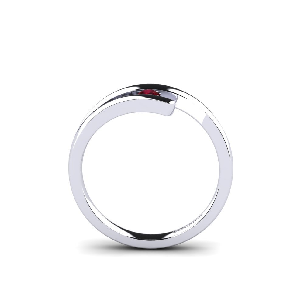 Ruby Engagement Ring Clara