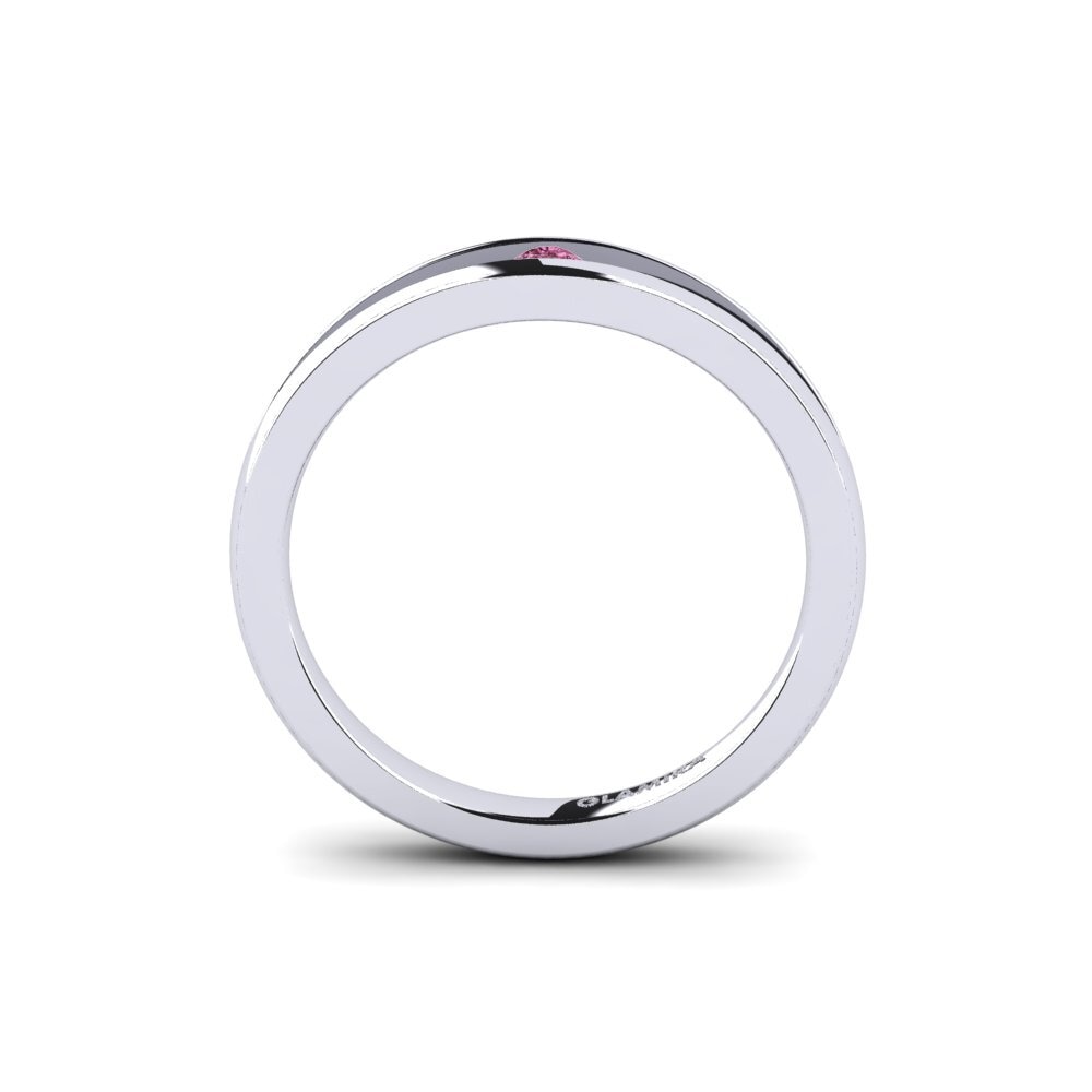 Rhodolite Garnet Engagement Ring Jessica 0.05 crt
