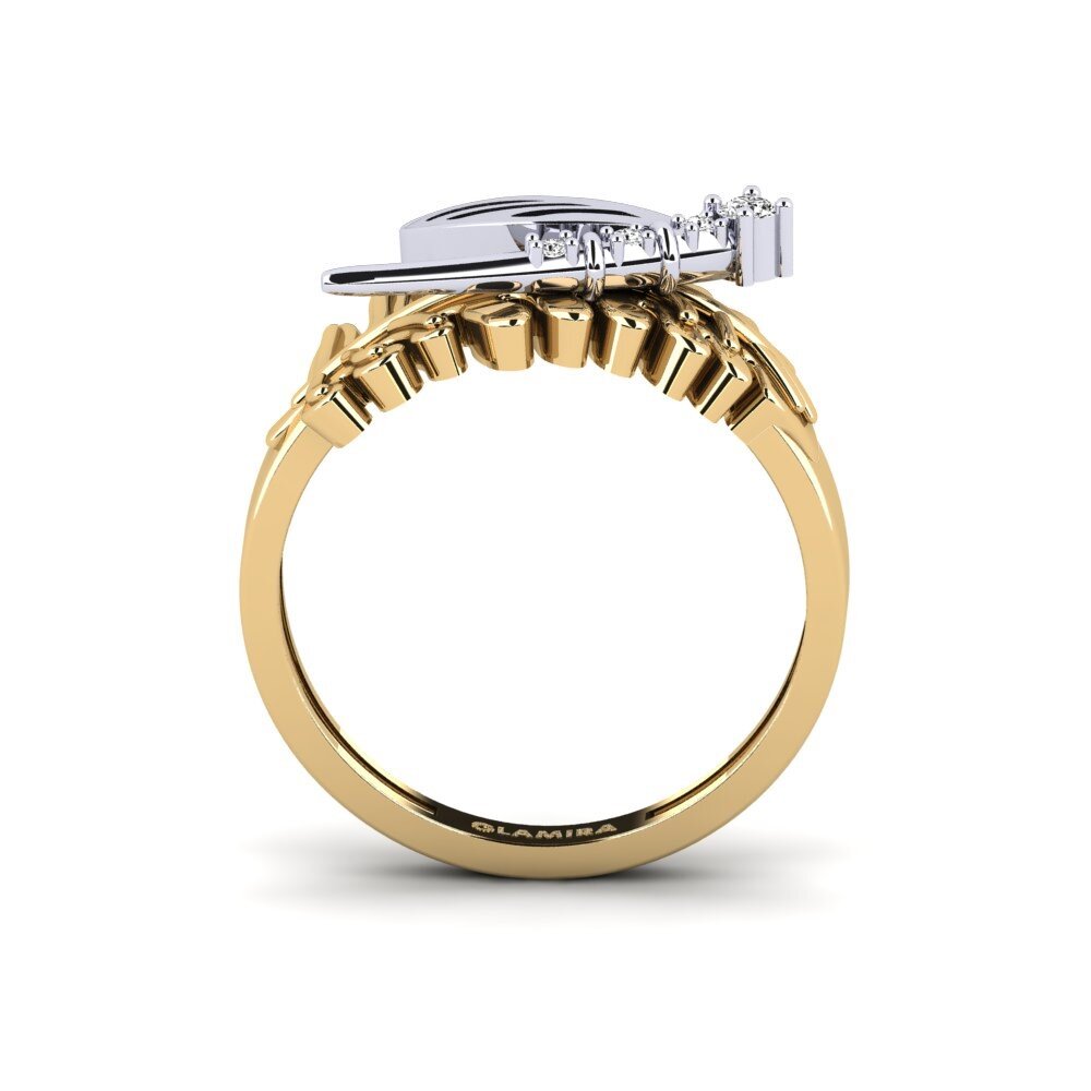 Moissanite Anel Galion