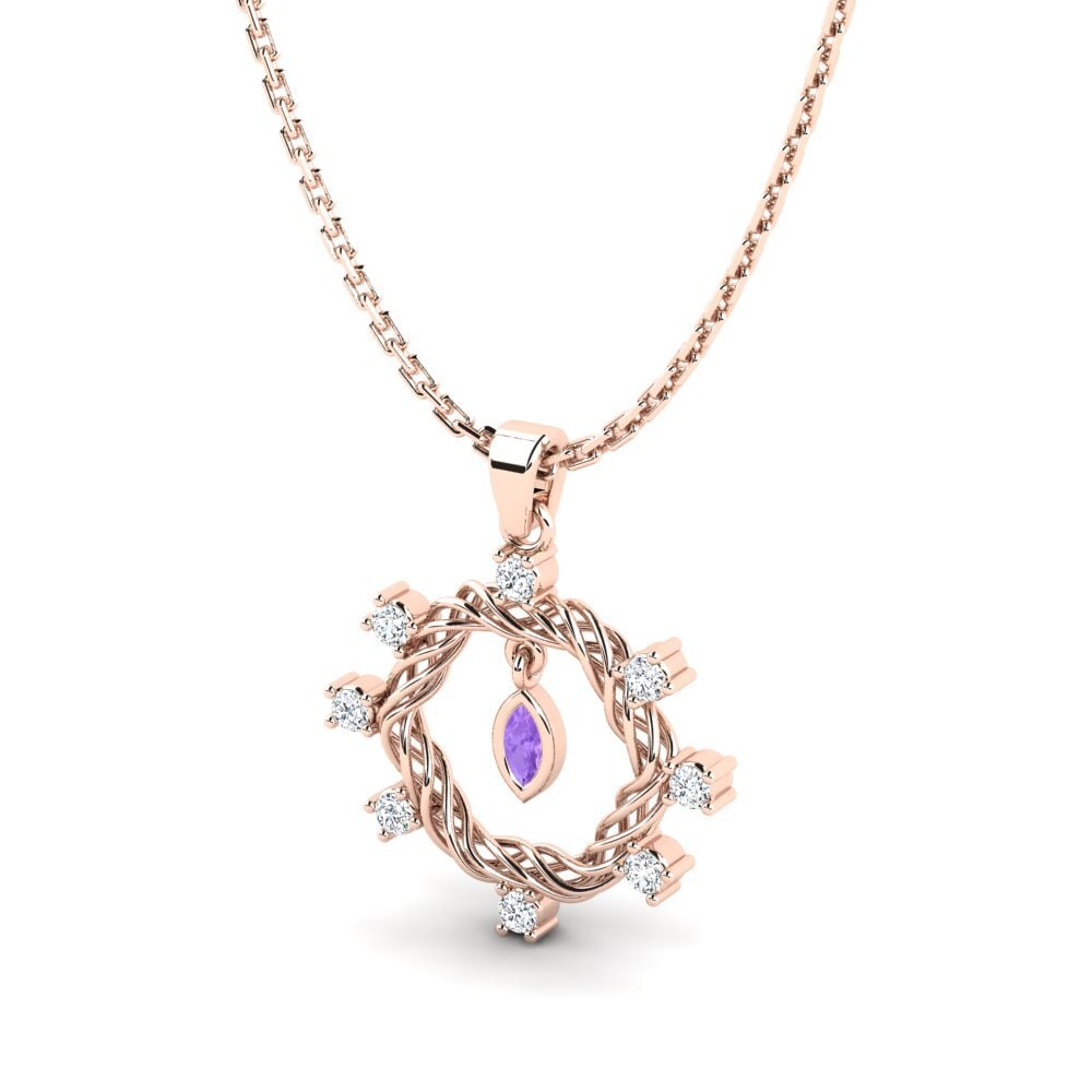Amethyst Women's Pendant Gani