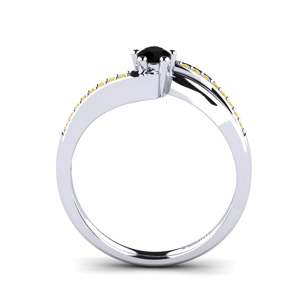 Engagement Ring Gardenia 0.16 crt