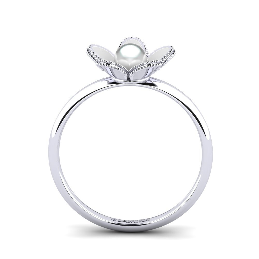 14ct White Gold Ring Garryo