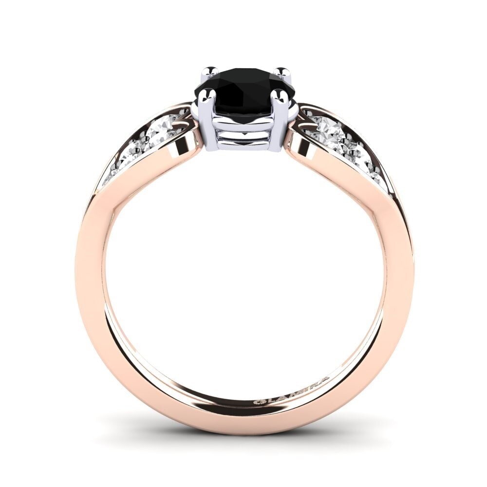 Black Diamond Engagement Ring Genie