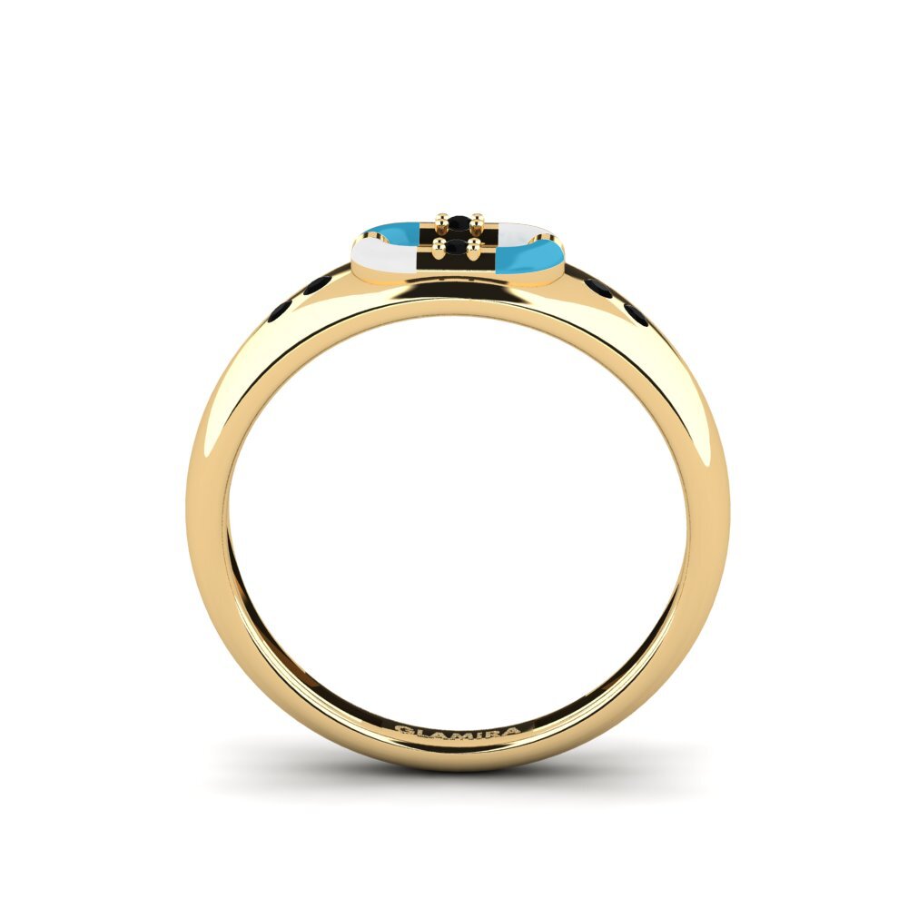 Schwarzer Onyx Ring Georgios