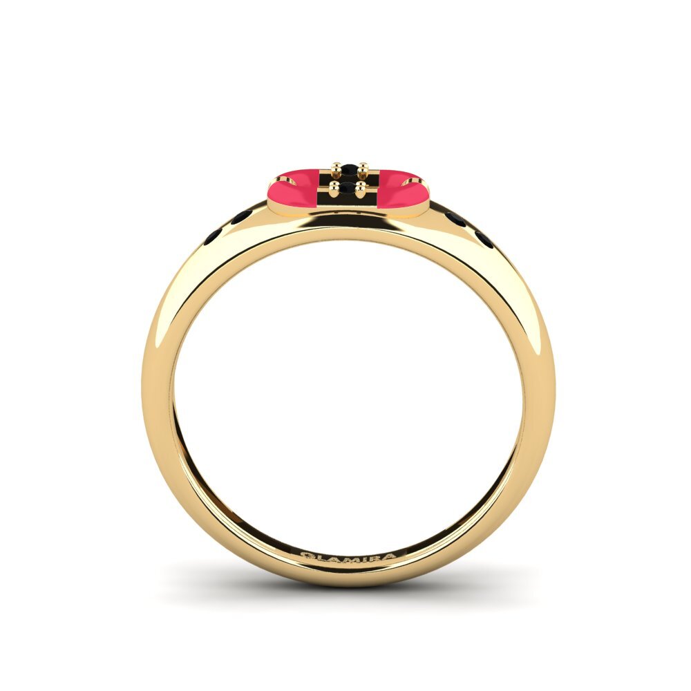 Schwarzer Diamant Ring Georgios