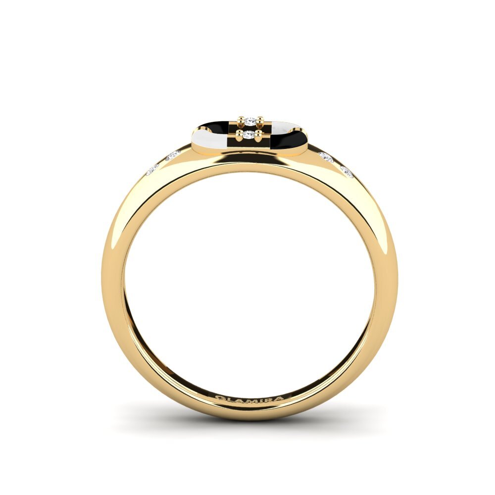 White sapphire Ring Georgios