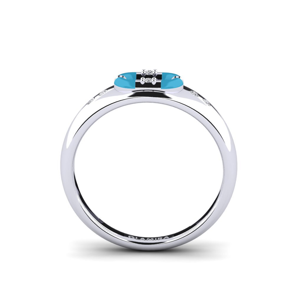 Or Blanc 14k Bague Georgios