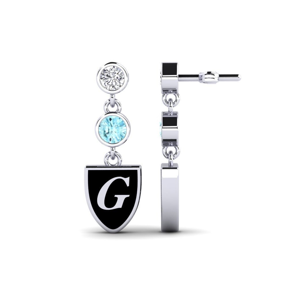 Aquamarine Women's Earring Gertude