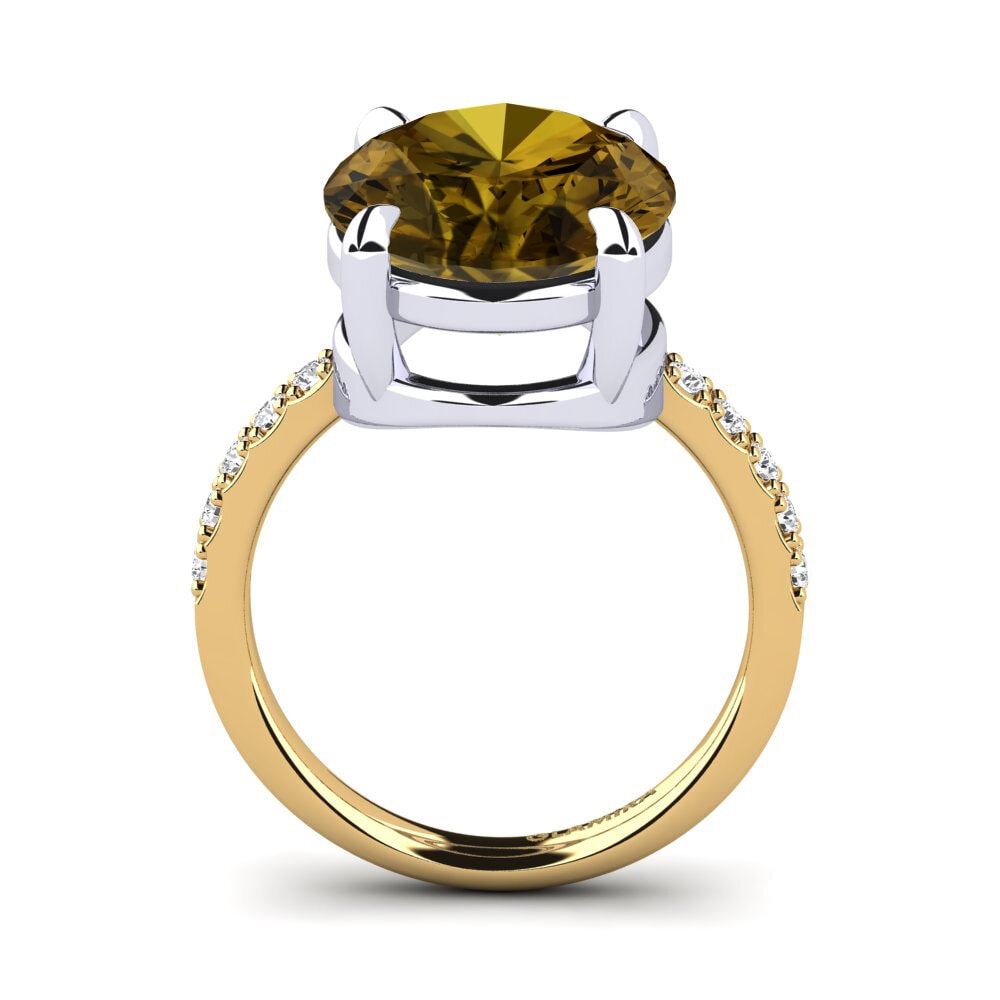 18ct Yellow / White Gold Ring Gillian