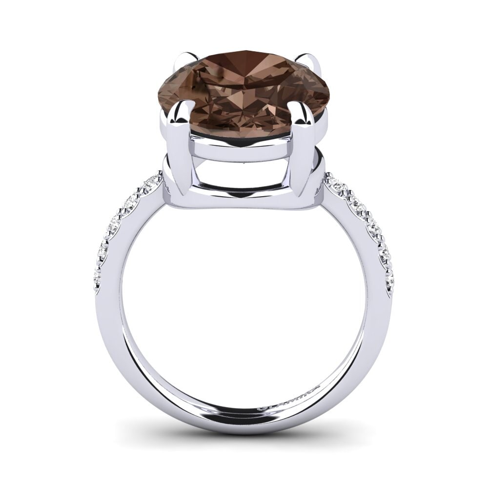 Smoky Quartz Ring Gillian