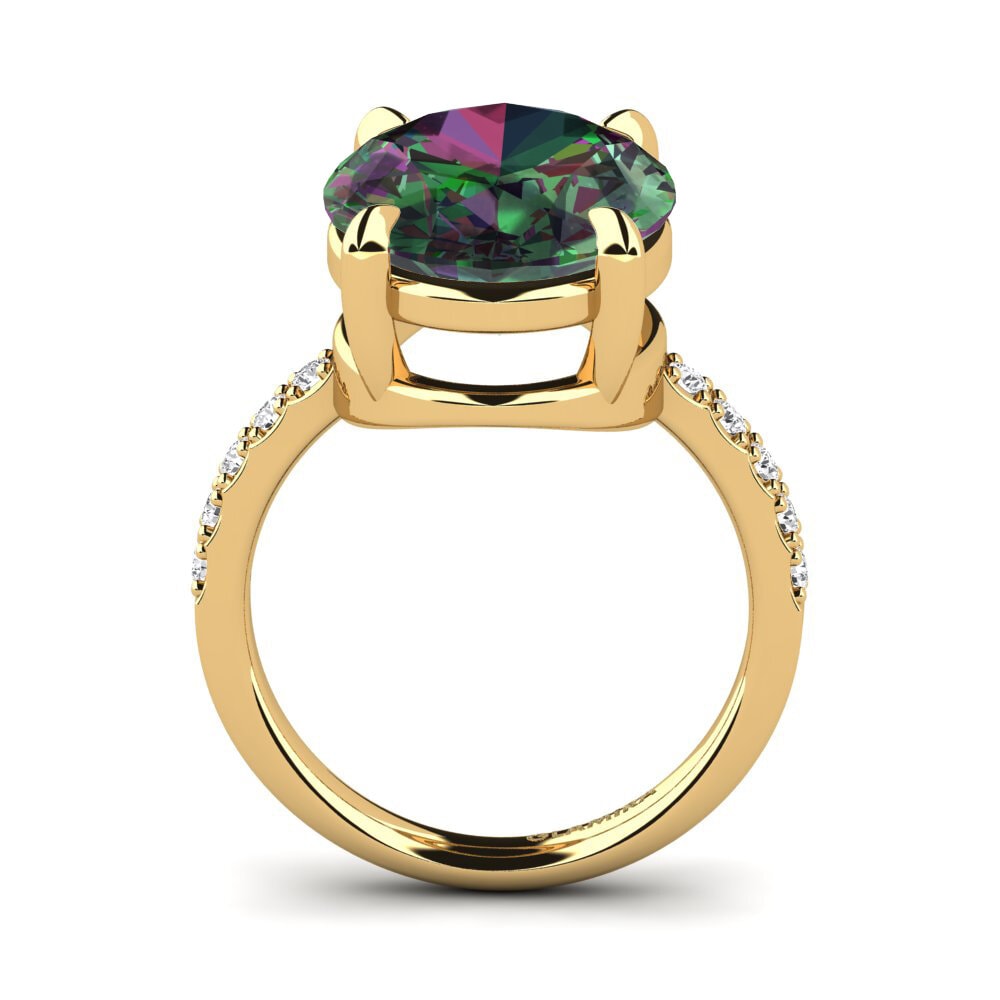 18ct Yellow Gold Ring Gillian