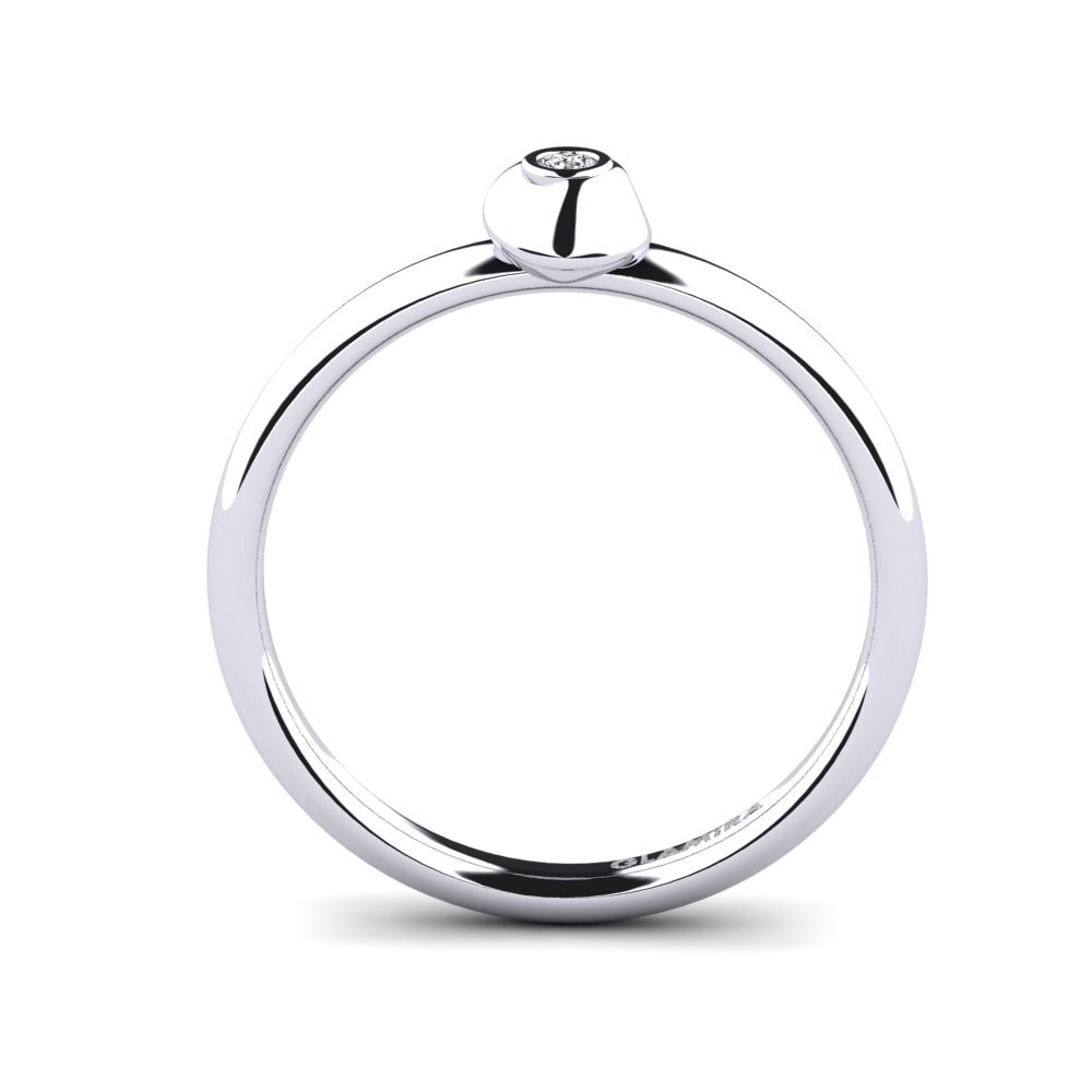 Diamante cultivado en laboratorio Anillo de Mujer Gimblet