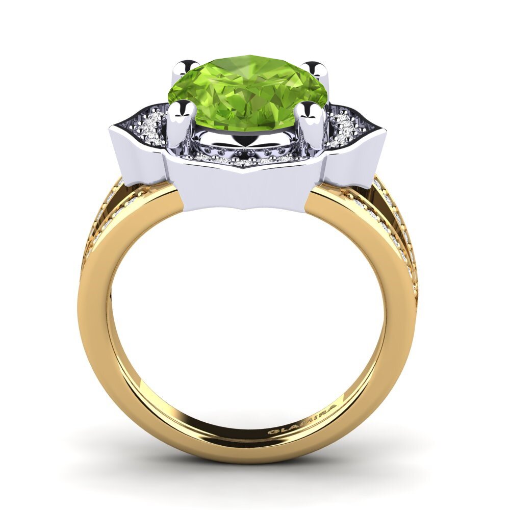 18ct Yellow / White Gold Ring Gizella