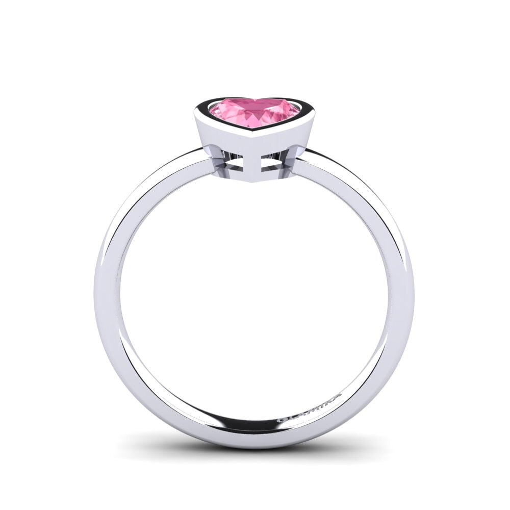Zafiro Rosado Anillo de compromiso Gloria
