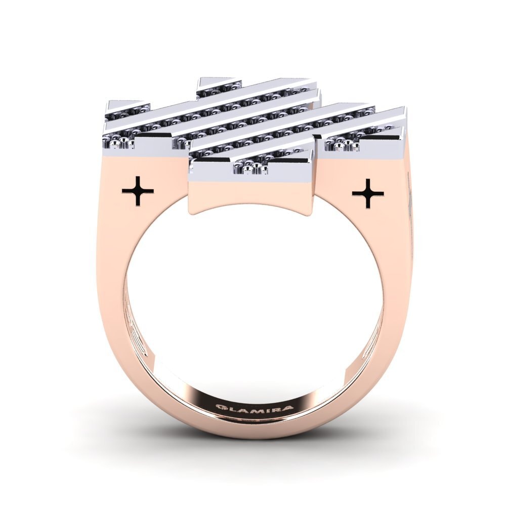 Zafiro negro Anillo Golbat
