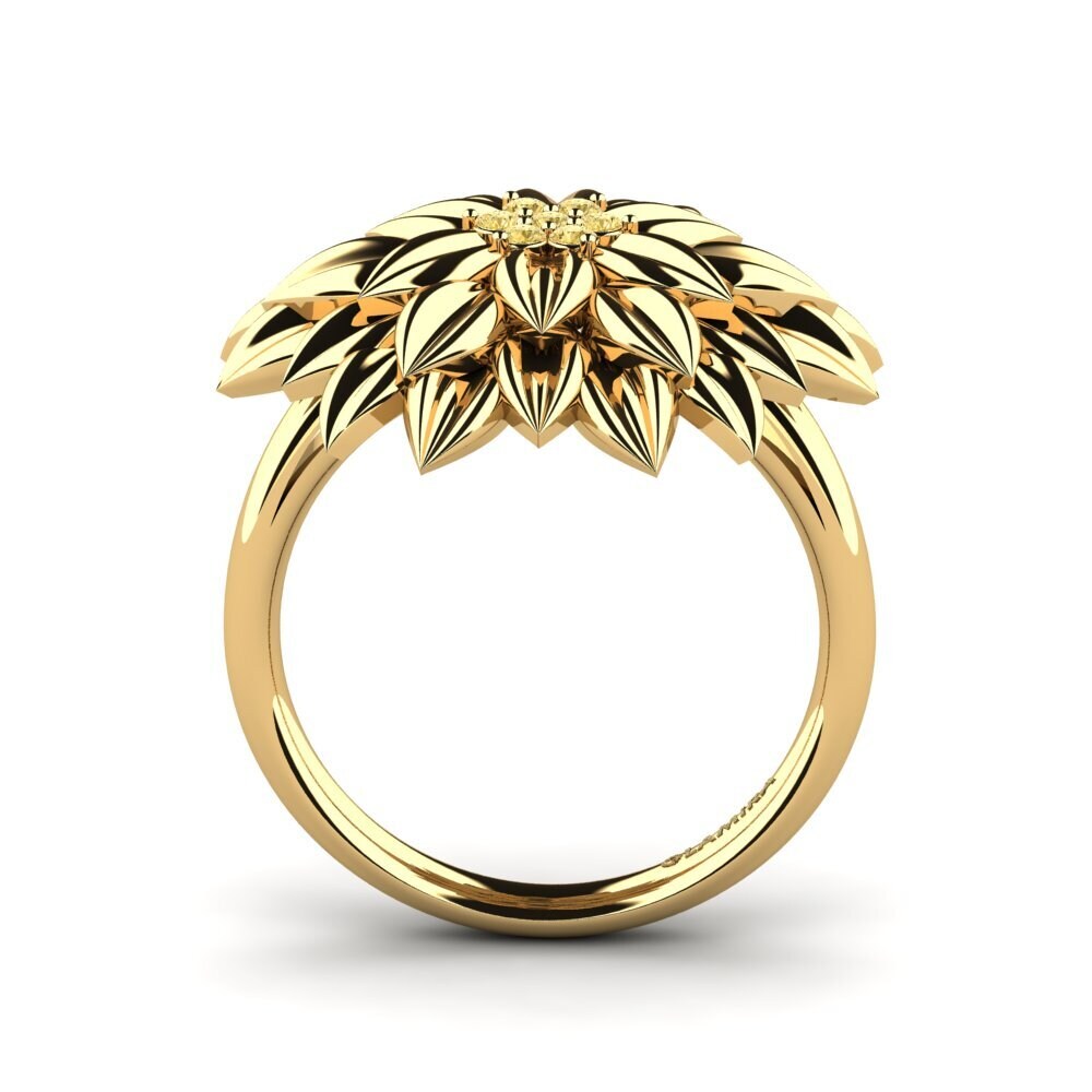 Diamant Jaune Bague Gorica