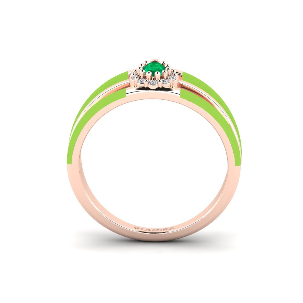 Rotgold 585 Ring Gost