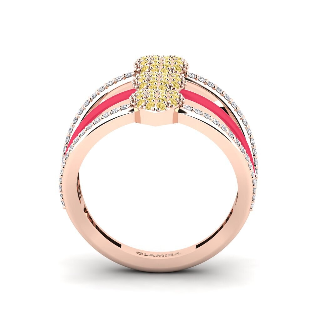 Yellow Diamond Ring Gozoa