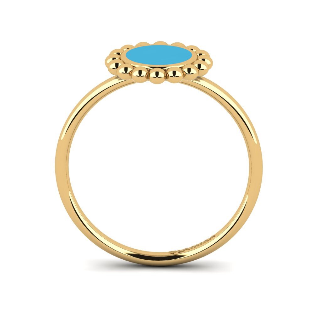 9ct Yellow Gold Ring Gracefuly