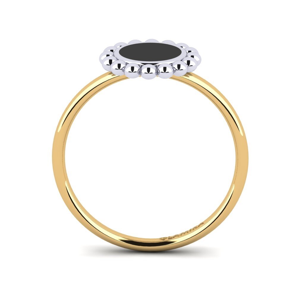 375 Gelb & Weißgold Ring Gracefuly