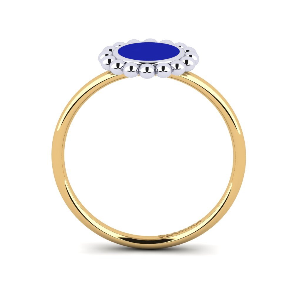 750 Gelb & Weißgold Ring Gracefuly